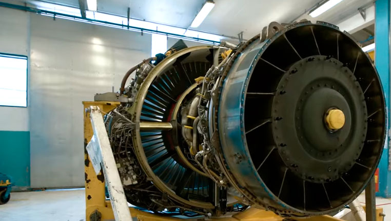 Como Funciona uma “Turbina” de Avião? Motor a Reação Chamado de Turbofan.