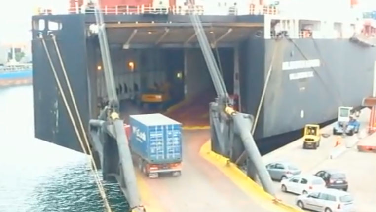 Trânsito no Navio de Carga